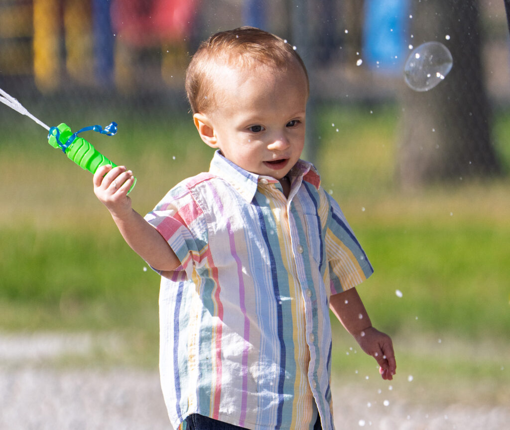 Liam grows and meets milestones through early intervention.
